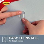 Outdoor Light Clips - 4 Packs of 16 Clear Clips