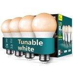 TREATLIFE Smart LED Light Bulbs 4-Pack, Dimmable