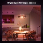 Philips Hue Smart Color-Changing LED Bulb 100W