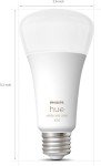 Philips Hue Smart Color-Changing LED Bulb 100W