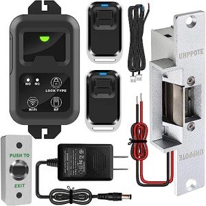 Smart WiFi Electric Strike Door Lock Kit