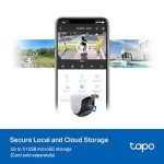 TP-Link Tapo 2K Pan/Tilt Outdoor Security Camera