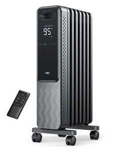 Dreo 1500W Electric Radiator Heater with Remote