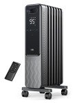 Dreo 1500W Electric Radiator Heater with Remote