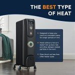 De'Longhi 1500W Oil-Filled Electric Space Heater