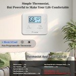 Easy-to-Use Wall Thermostat for Home Systems