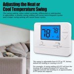 Suuwer Non-Programmable Thermostat for Single-Stage Systems