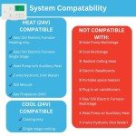 Lux Pro P711 7-Day Programmable Home Thermostat