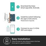 Kasa Smart Light Switch for HomeKit, 3-Pack