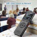 64GB Voice Recorder with USB-C and Color Screen