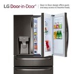 LG 30 Cu. Ft. Smart Wi-Fi Refrigerator with Ice Maker