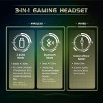 Gtheos 2.4GHz Wireless Gaming Headset - Camo