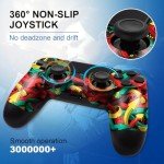MOOGOLE Wireless PS4 Controller with USB C Cable