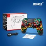 MOOGOLE Wireless PS4 Controller with USB C Cable