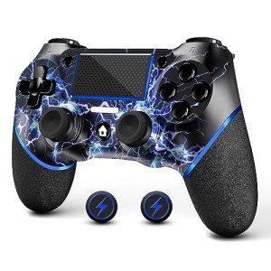AceGamer Wireless PS4 Controller with Non-Slip Grip