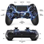 AceGamer Wireless PS4 Controller with Non-Slip Grip