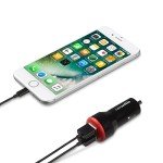 Amazon Basics 24W Dual USB-A Car Charger