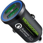 Portable Dual USB Car Charger with Fast Charging