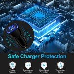 5-Pack 2.4A USB Car Charger for iPhone & Android