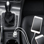 Amazon Basics 24W Dual USB-A Car Charger