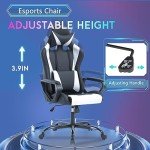 Ergonomic Gaming Desk Chair with Lumbar Support