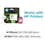 HP 62XL High-Yield Tri-Color Ink Cartridge