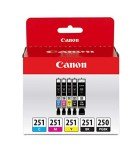 Canon PGI-250/CLI-251 Color Ink Cartridge Set