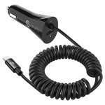 Syncwire 4.8A Car Charger with Built-in Lightning Cable