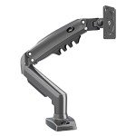 Full Motion Swivel Monitor Desk Mount for 17"-35