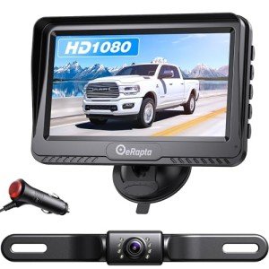 eRapta 4.3" HD 1080P Backup Camera Kit
