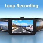 Full HD 1080P Dash Camera with 32G SD Card