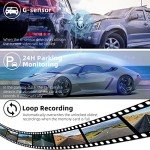 2K WiFi Dash Cam with Front and Rear Cameras