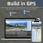 2K WiFi Dash Cam with Front and Rear Cameras