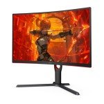 AOC 27" Curved QHD Gaming Monitor, 240Hz
