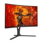 AOC 27" Curved QHD Gaming Monitor, 240Hz