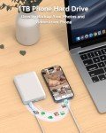 NEWQ 2TB USB Flash Drive for iPhone & Android