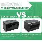 Kinchoix 6U Wall Mount Server Cabinet Rack