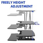 FLEXISPOT 40in Adjustable Standing Desk Converter