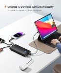 JOYFAR 10000mAh Portable Charger with Built-in Cable