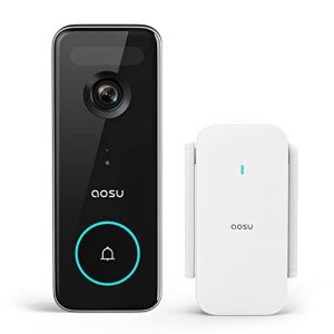 AOSU 5MP Wireless Video Doorbell with Homebase