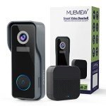 MUBVIEW 2K HD Wireless Doorbell Camera with Chime