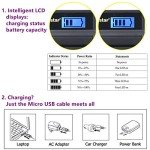Kastar Dual Battery & USB Charger for Sony