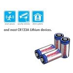 Tenergy 3V CR123A Lithium Batteries - 12 Pack