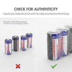 Tenergy 3V CR123A Lithium Batteries - 12 Pack