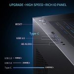 Mid Tower ATX Case with 6 ARGB Fans