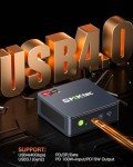 GMKtec M6 Mini Gaming PC with Ryzen 5 6600H