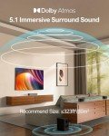 ULTIMEA 5.1Ch Dolby Atmos Sound Bar System