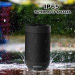 Comiso Waterproof Bluetooth Speaker with 360 HD Sound
