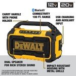 DEWALT 20V MAX Bluetooth Speaker with Phone Holder