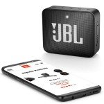 JBL GO2 Waterproof Bluetooth Speaker - Black